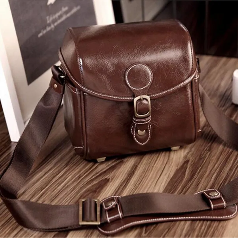 Коричневая винтажная сумка из искусственной кожи высокого качества сумки для