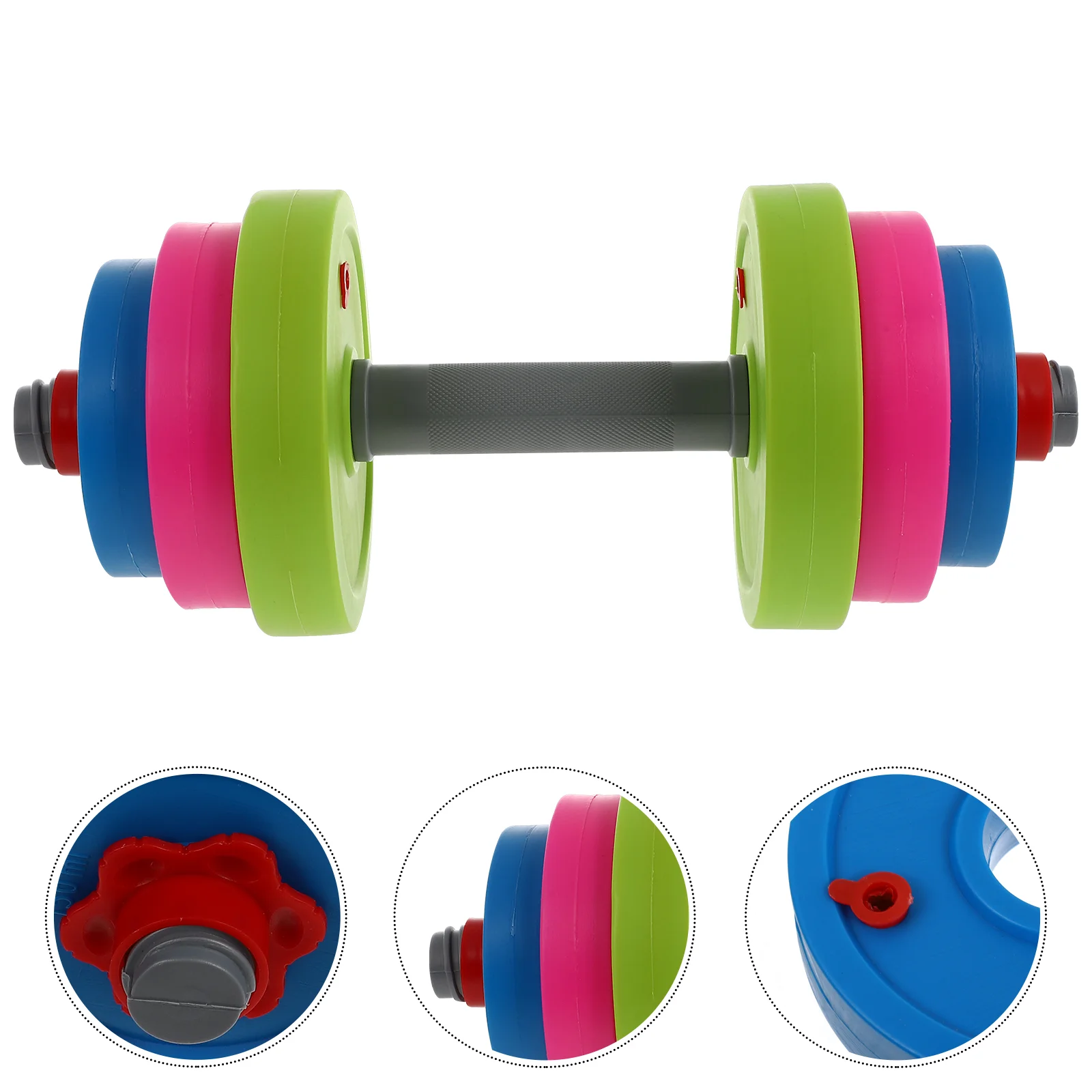 

Weightlifting Barbell Toys Kids Sports Doorway Gym Set Children Exercise Dumbbell Pretend Workout Dog Toddler Weights