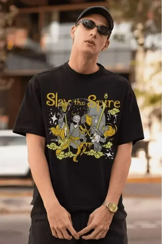 Игровая футболка Slay the Spire Футболка отаку Аниме Манга Подарочная рубашка всех