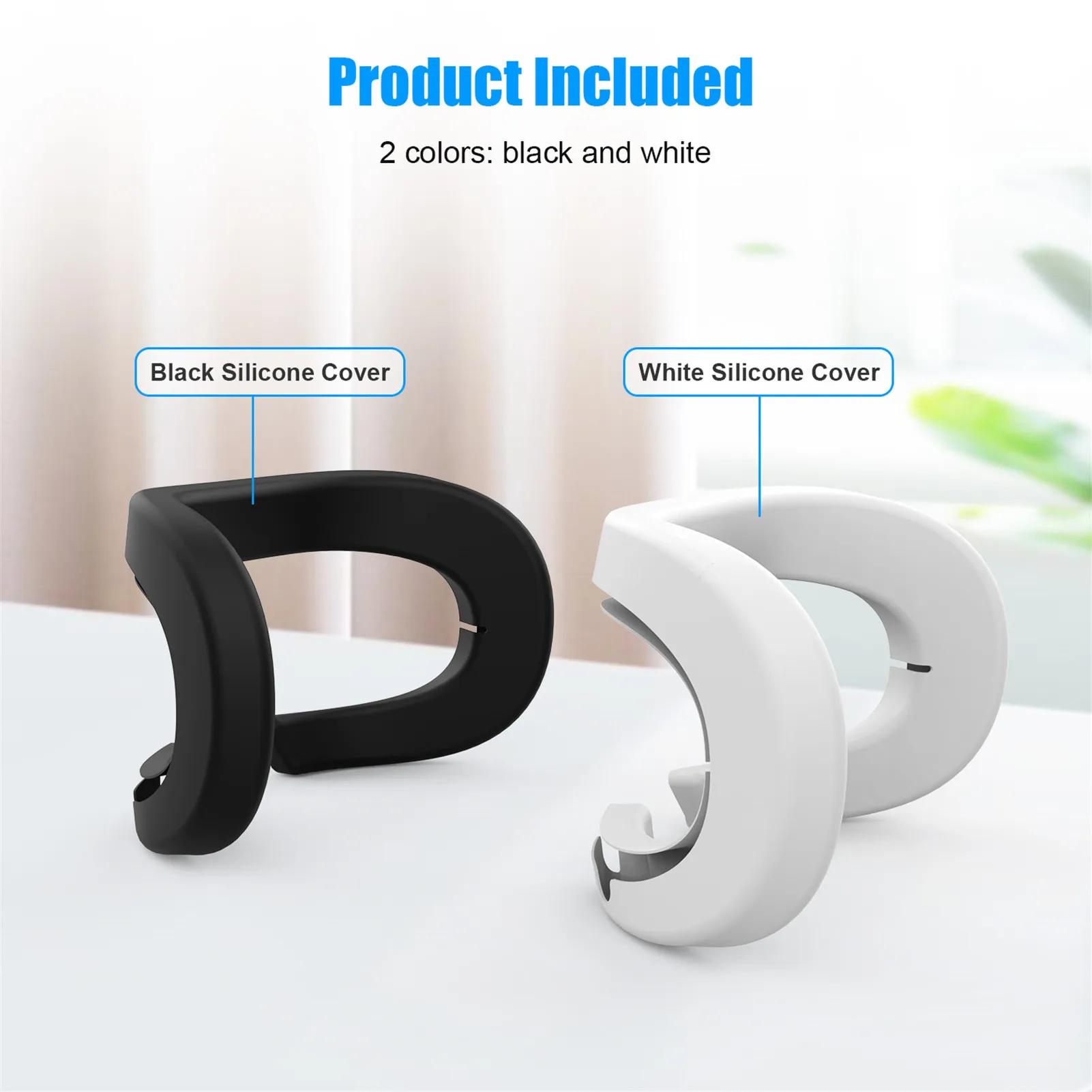 

ForHP Reverb G2 сменная подушка для лица силиконовая подушка для лица защитный кронштейн коврик для глаз для HP Reverb G2 VR аксессуары 2 шт.