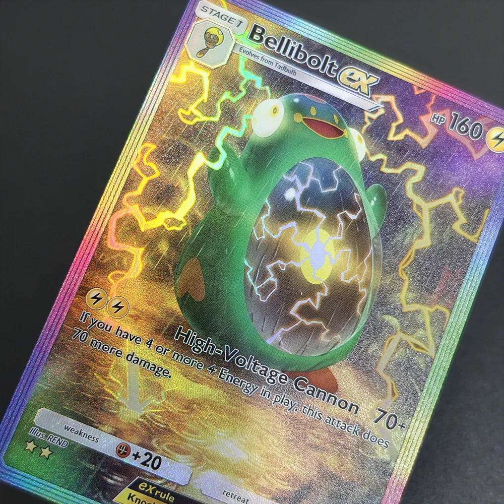 Фото Карта для карманной игры Pokemon TCG B2a Paldean Wonders: Baxcalibur, Meowscarada, Armarouge, Bellibolt EX, Arven (игровая карта для приложения) №5