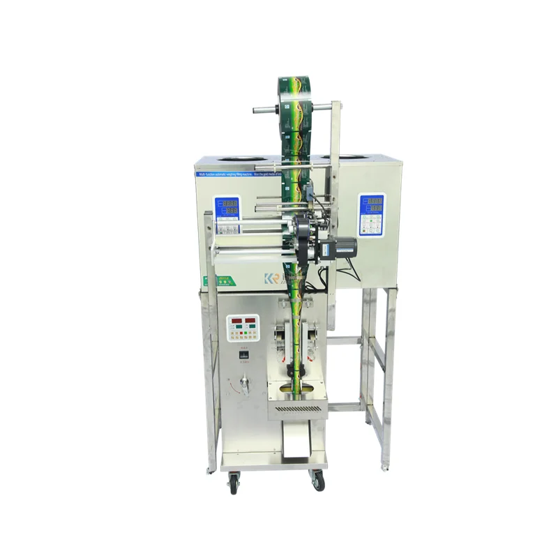 

Multifunctional Sub Packer Back Sealing Powder Packaging Machine Electric Automatic Vertical Fish Granule Pellet Packing Machine