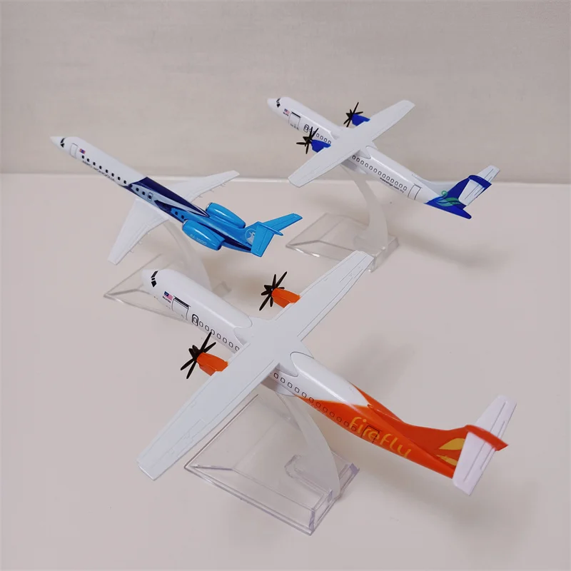 

16cm AIR AERO MONGOLIA ERJ145 Malaysia MASwings Mas Wings ATR Firefly ATR72-600 Airlines Diecast Airplane Model Alloy Aircraft