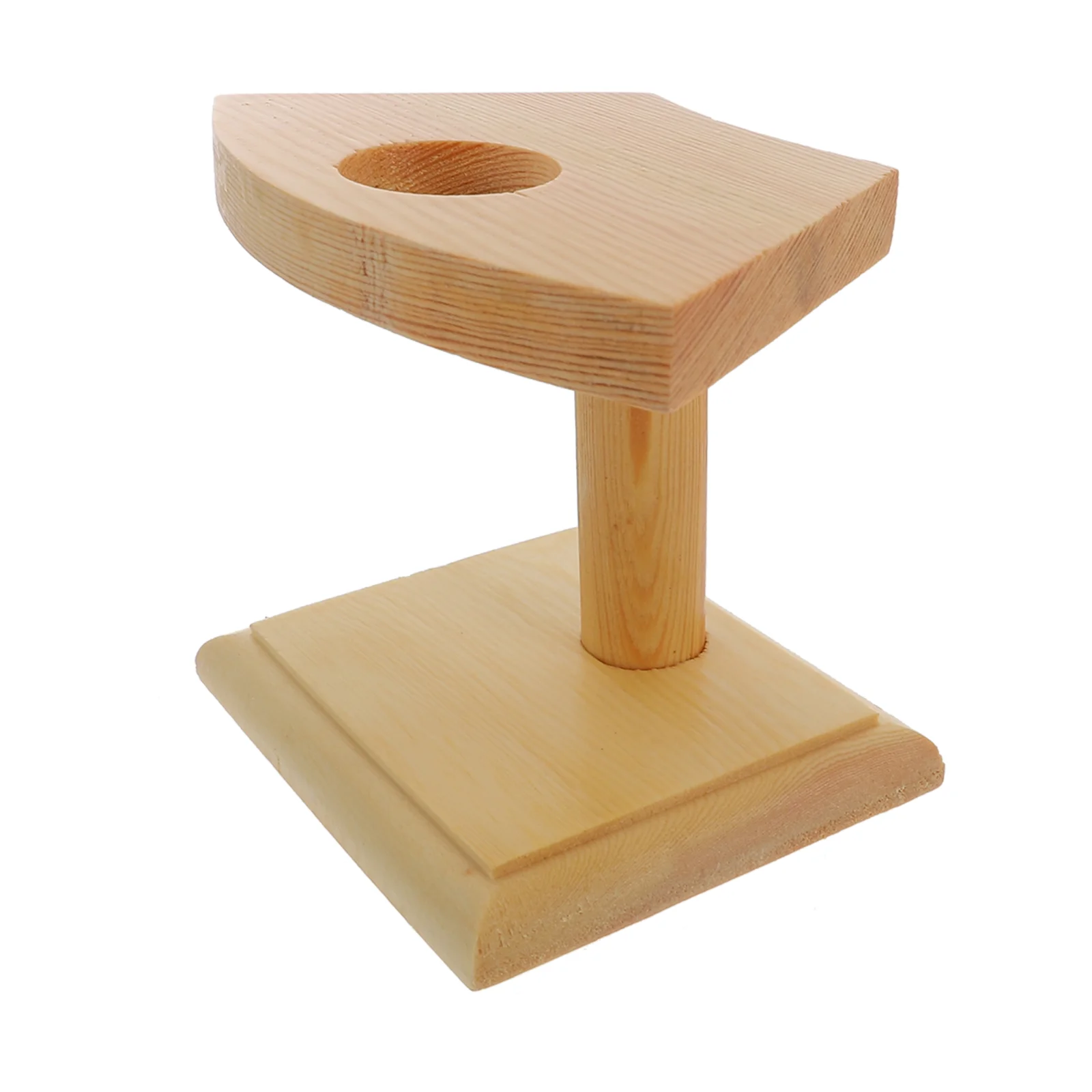 

Stand Cone Holder Ice Cream Roll Sushi Display Hand Rack Wooden Waffle Temaki Serving Cupcake Drip Free Tray Popcorn Wood