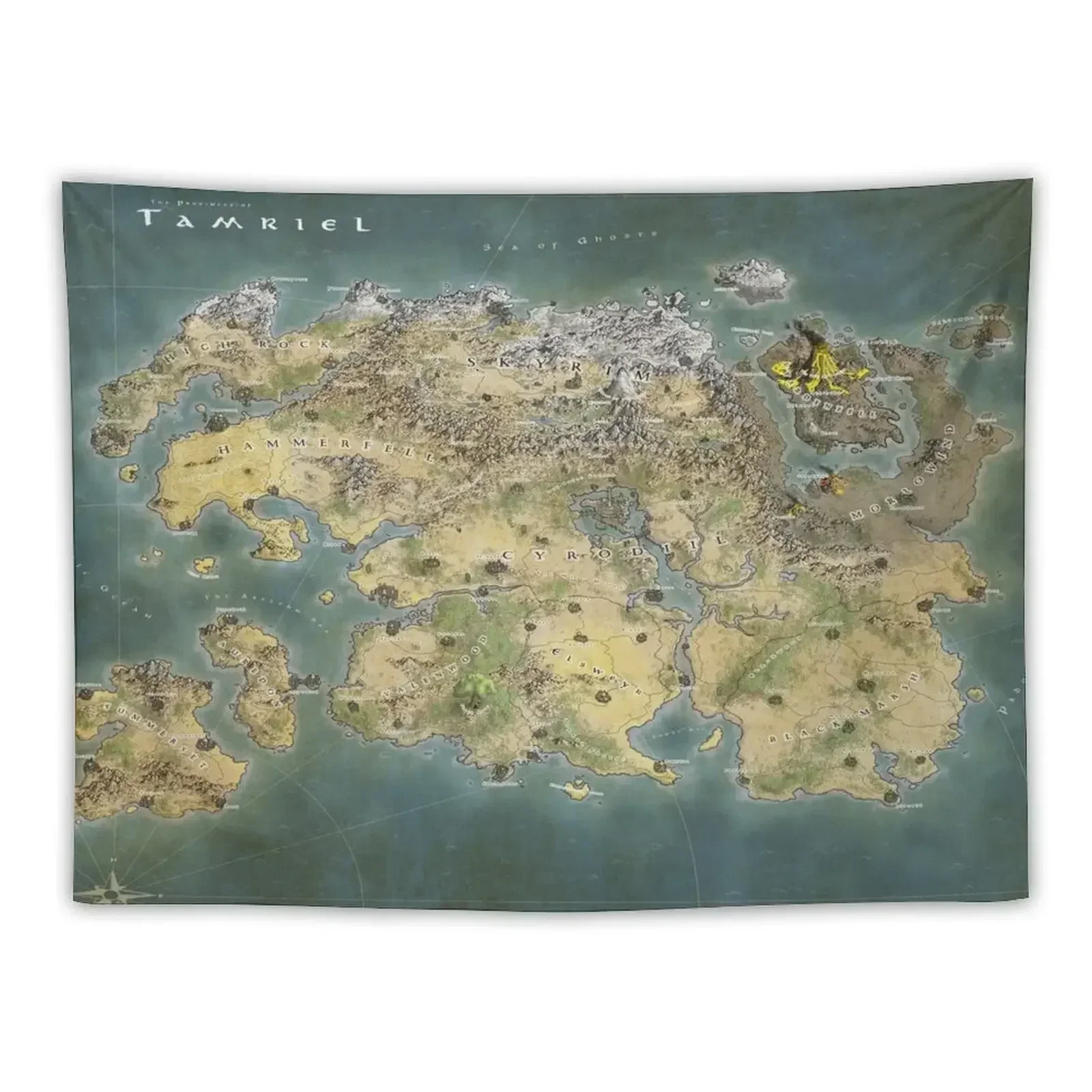 Тамиэль Карта Гобелен Настенный Декор Висячие Рождественские Украшения