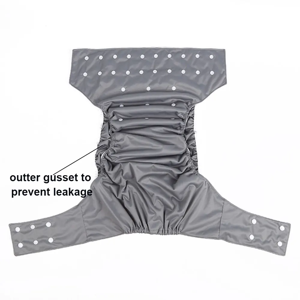 Многоразовые Подгузники Для Взрослых Размер M Дышащее Водонепроницаемое Нижнее