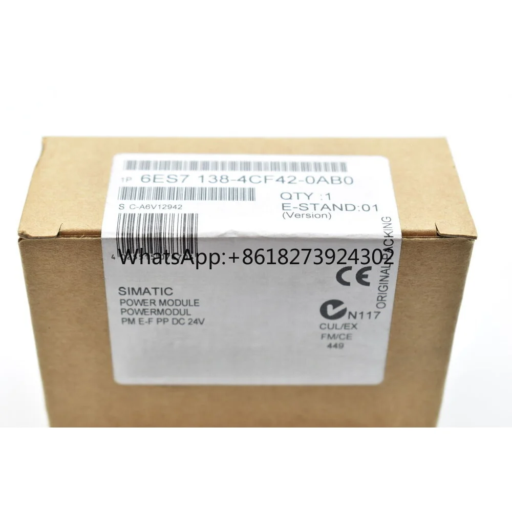 Новый заводской герметичный модуль ПЛК 6ES7138-4CF42-0AB0 SIMATIC DP