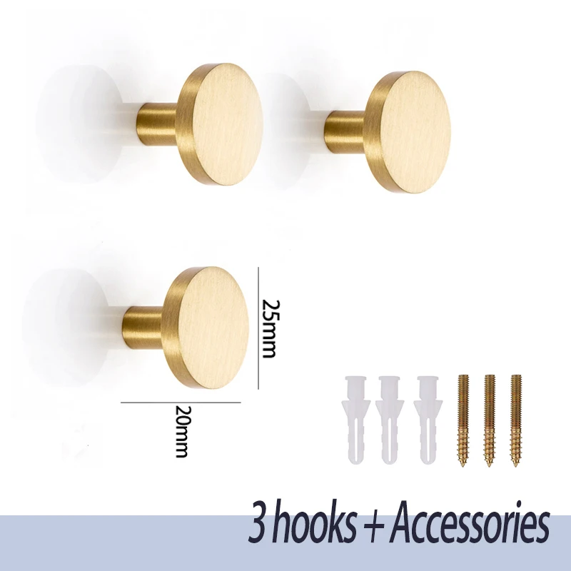 

Золотой латунный крючок