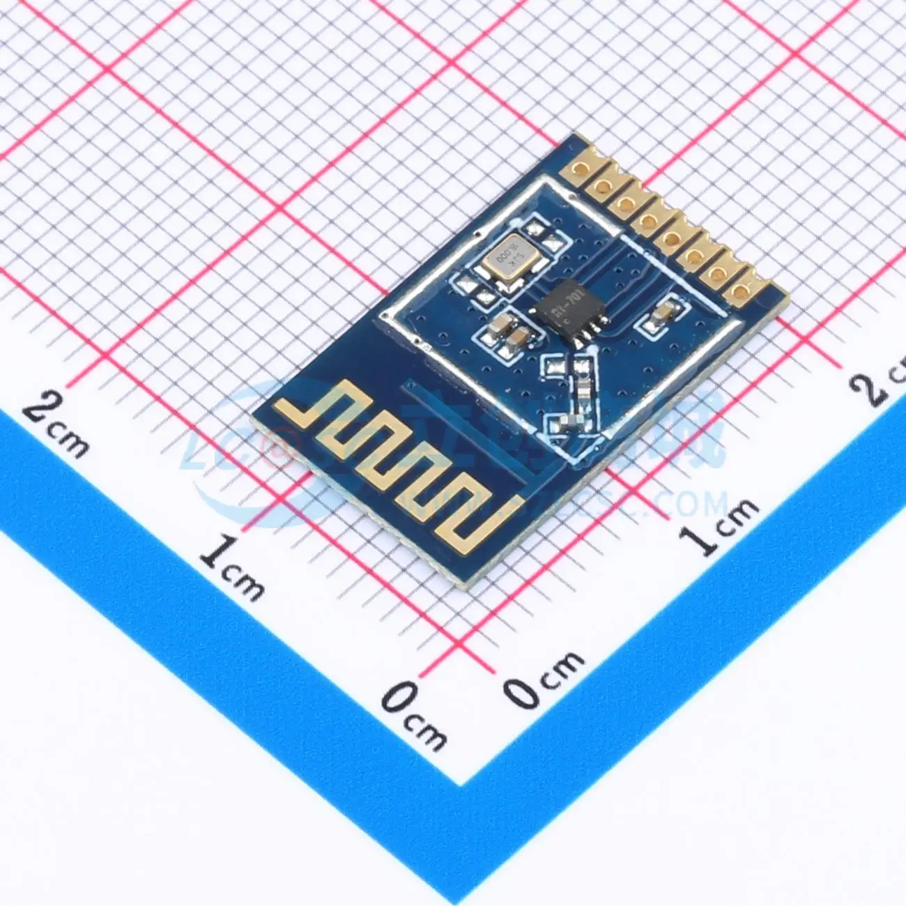 Фото 9 шт. E01C-2G4M11S SMD 19x12 мм трансивер 2.4 ГГц GFSK RF модуль беспроводной связи для системы умного дома №1