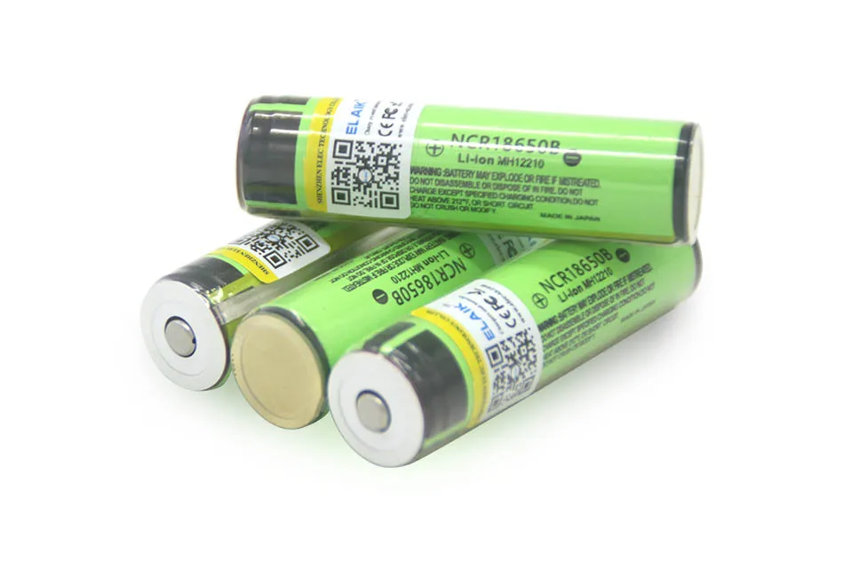 

Батарейки для ламп на 18650 мАч, NCR18650B, 3400 в