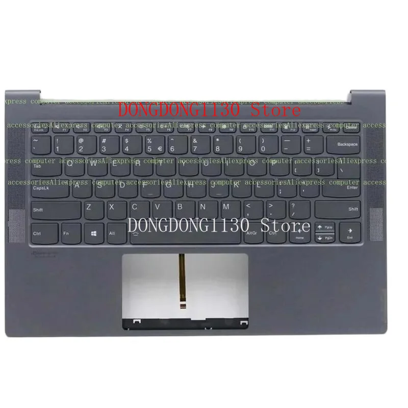 Фото D AAA, новинка для lenovo Yoga Slim 7-14IIL05 7-14ARE05, крышка упора для рук, клавиатура без тачпада 5CB0X55868 №1