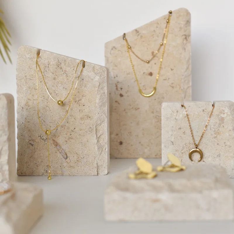 Jewelry Display Stand Jewelry Necklace Ring Display Board Factory Direct Sales Square Creative Display Window Props