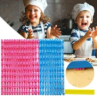 number alphabet printing cookie mold custom cookie cutter press stamp cake curling embossing mold pastry and bakery accessories