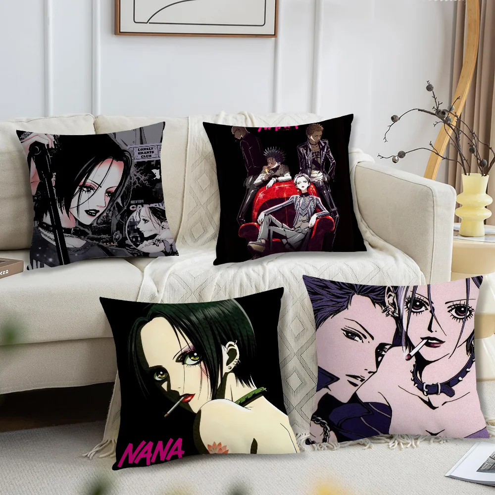 Горячая аниме Роскошная наволочка N-NANA для гостиной дивана подходит украшения