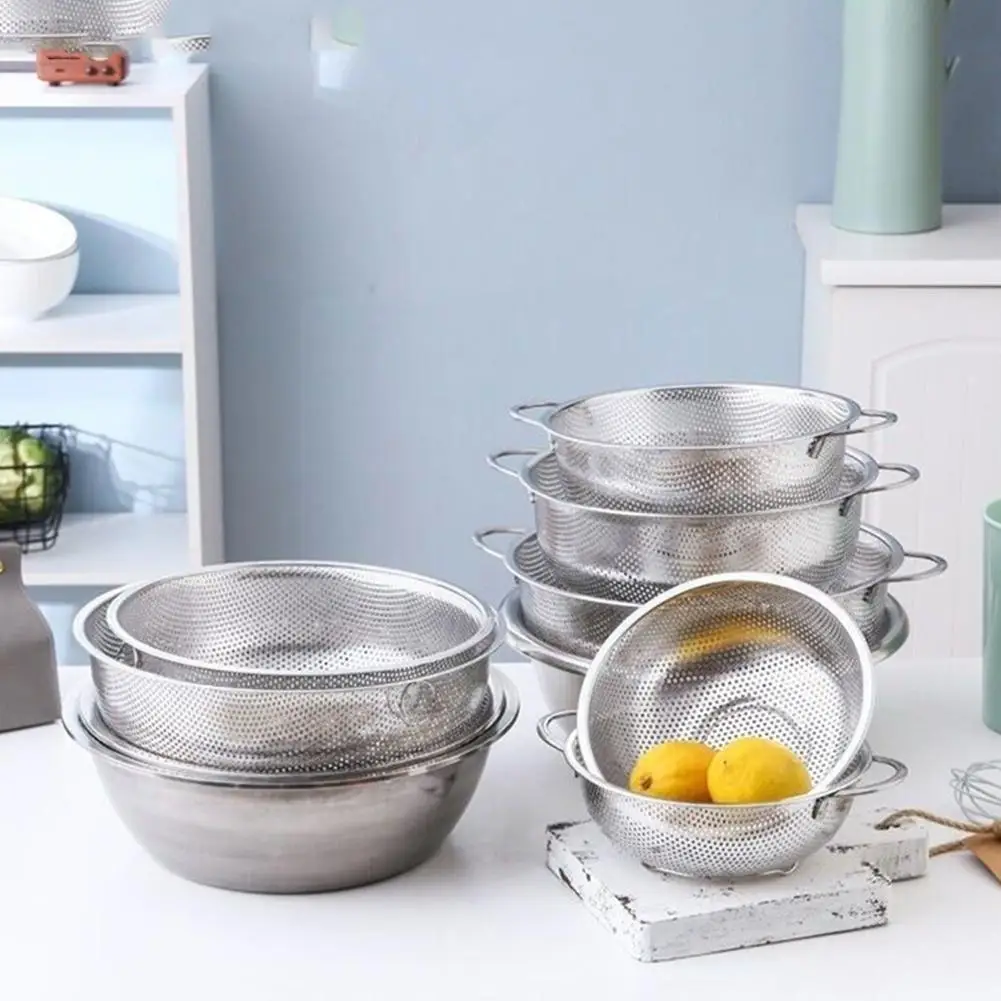 

6 шт./набор, стальная сливная корзина Q5b9