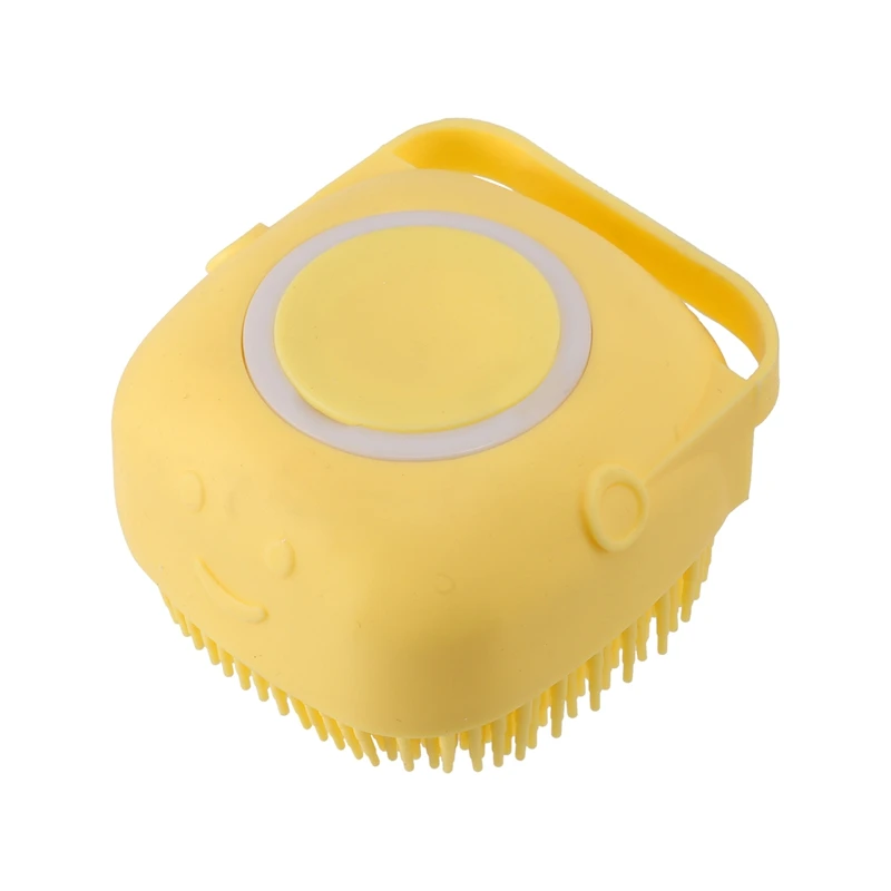 

Dog Silicone Rubber Pet Dispenser Brushes For Dog&Catsshower Grooming