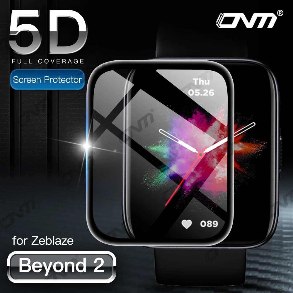 

5D Soft Protective Film for Zeblaze Beyond 2 Anti-scratch Screen Protector for Zeblaze Beyond 2 Smart watch Accessorie Not Glass