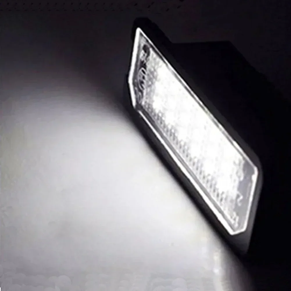 Подсветка номерного знака автомобиля белые лампы 18 SMD светодиодный чип для Volkswagen