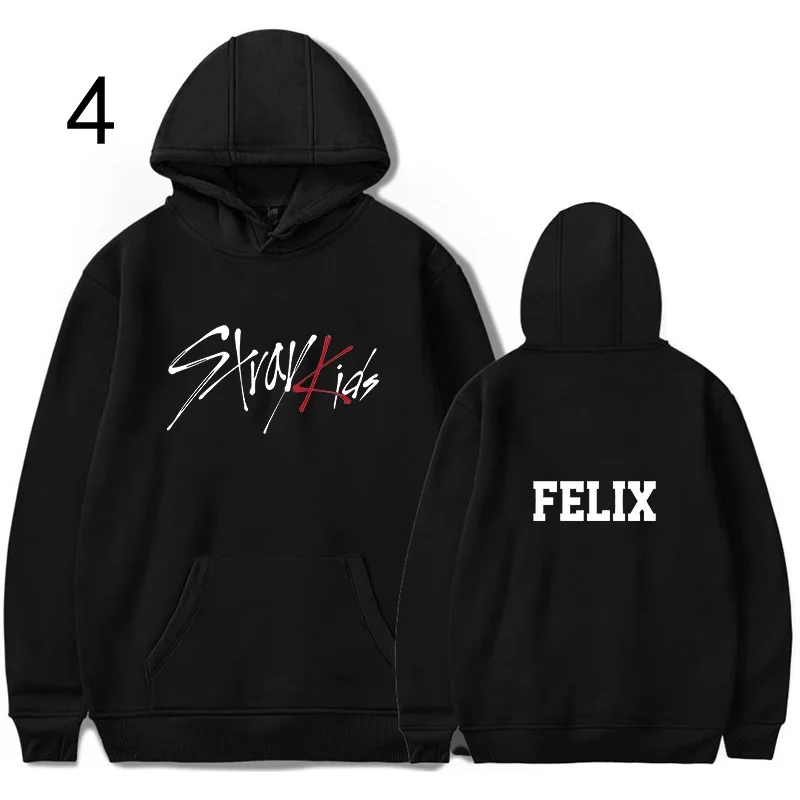 

Корейские бродячие детские толстовки JISUNG MINHO FELIX CHANGBIN JEONGIN BANG CHAN Your ngmin HYUNJIN повседневные толстовки с принтом