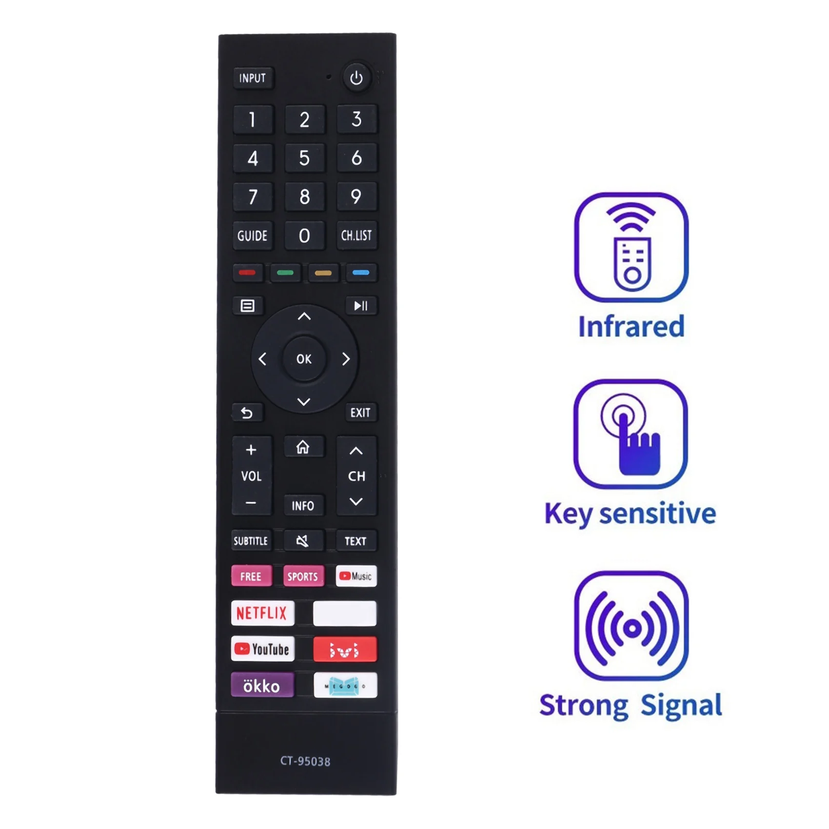 Пульт дистанционного управления для Toshiba TV Remote Control |