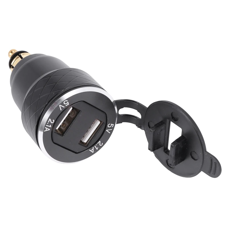 Зарядное устройство для Мотоцикла Bmw двойной USB-адаптер из алюминиевого сплава 5 В