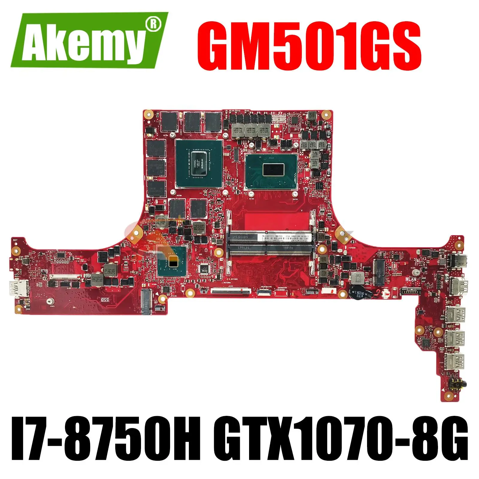 Материнская плата Akemy GM501GS для ноутбука ASUS ROG GU501GS GM501GM GU501GM GU501G GM501G оригинальная материнская плата