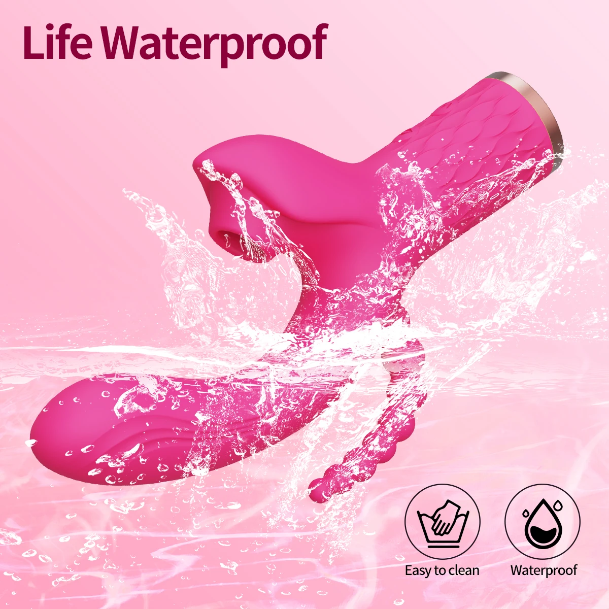 Вибратор для точки G в форме кролика стимулятор сосания сосков клитора