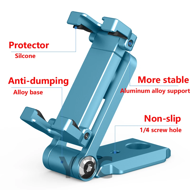Складной мини-штатив UURIG для телефона адаптер крепления вертикальный