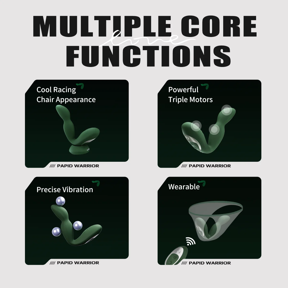 Вибратор Jissbon для анала E-Gale
