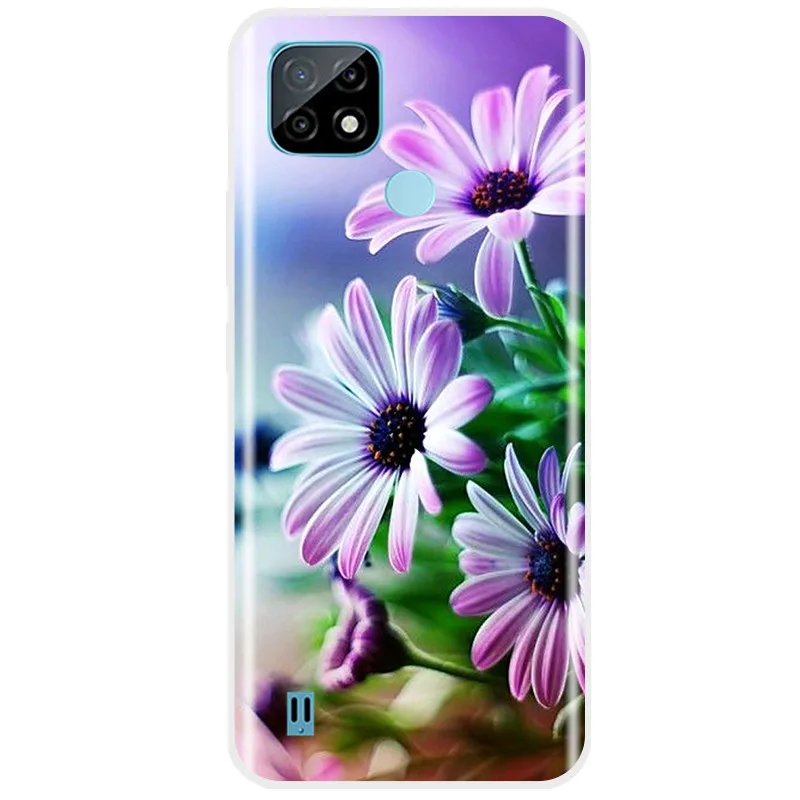 Чехол для OPPO Realme C21Y мягкий силиконовый чехол из ТПУ телефона C21 Y RMX3261 C 21Y оболочка