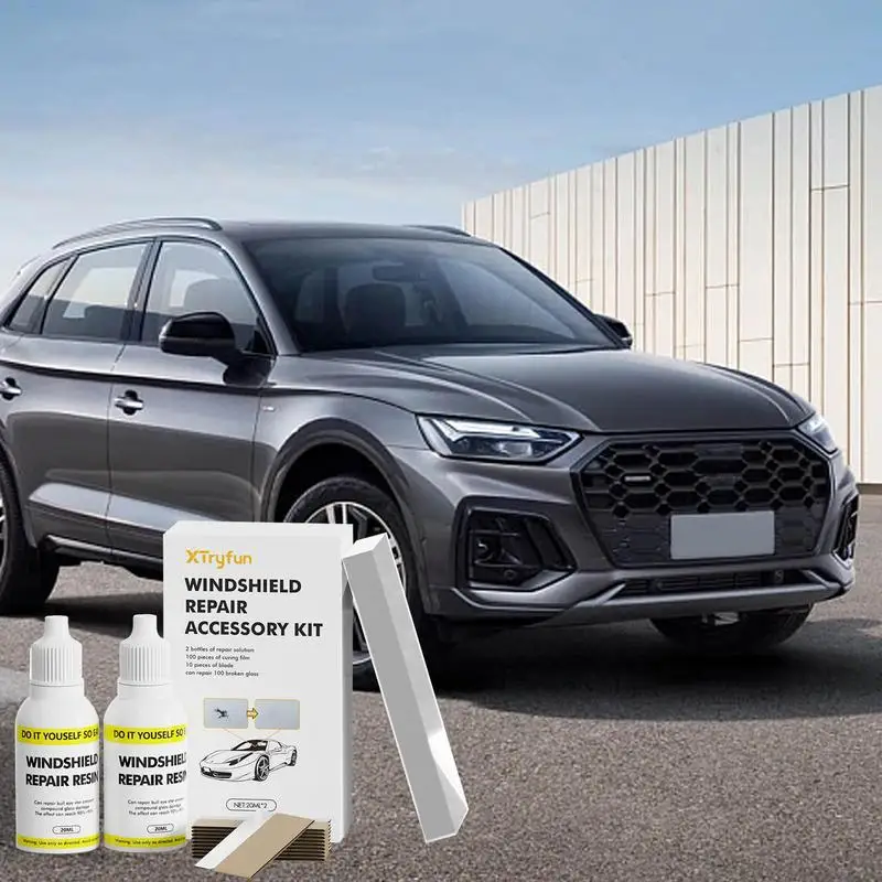 

Набор для ремонта трещин на лобовом стекле автомобиля, жидкость для ремонта, эффективный портативный нанофлуидный ремонт трещин на лобовом стекле, автомобильные аксессуары