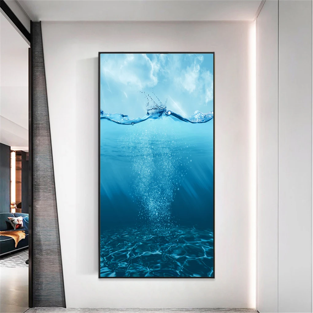 

Privacy Window Film Static Cling No Glue Decorative Sea Water Window Treatments Window Coverings Glass Window Sticker 98D