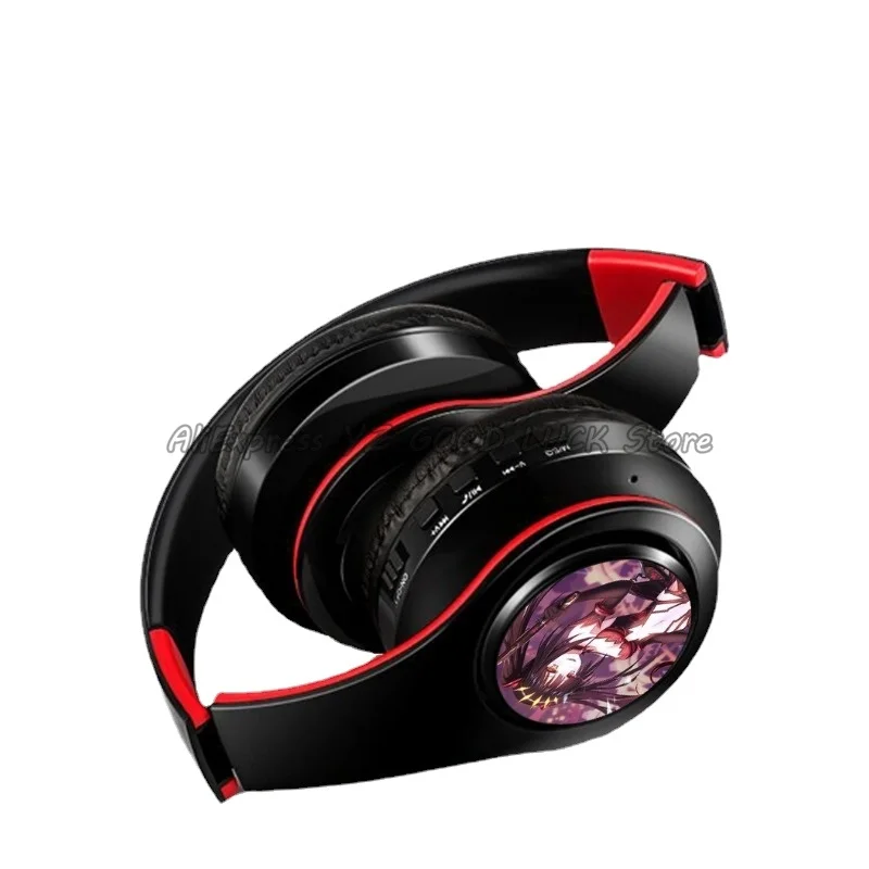 Игровые Bluetooth наушники Tokisaki Kurumi с креплением беспроводные наушники-вкладыши для