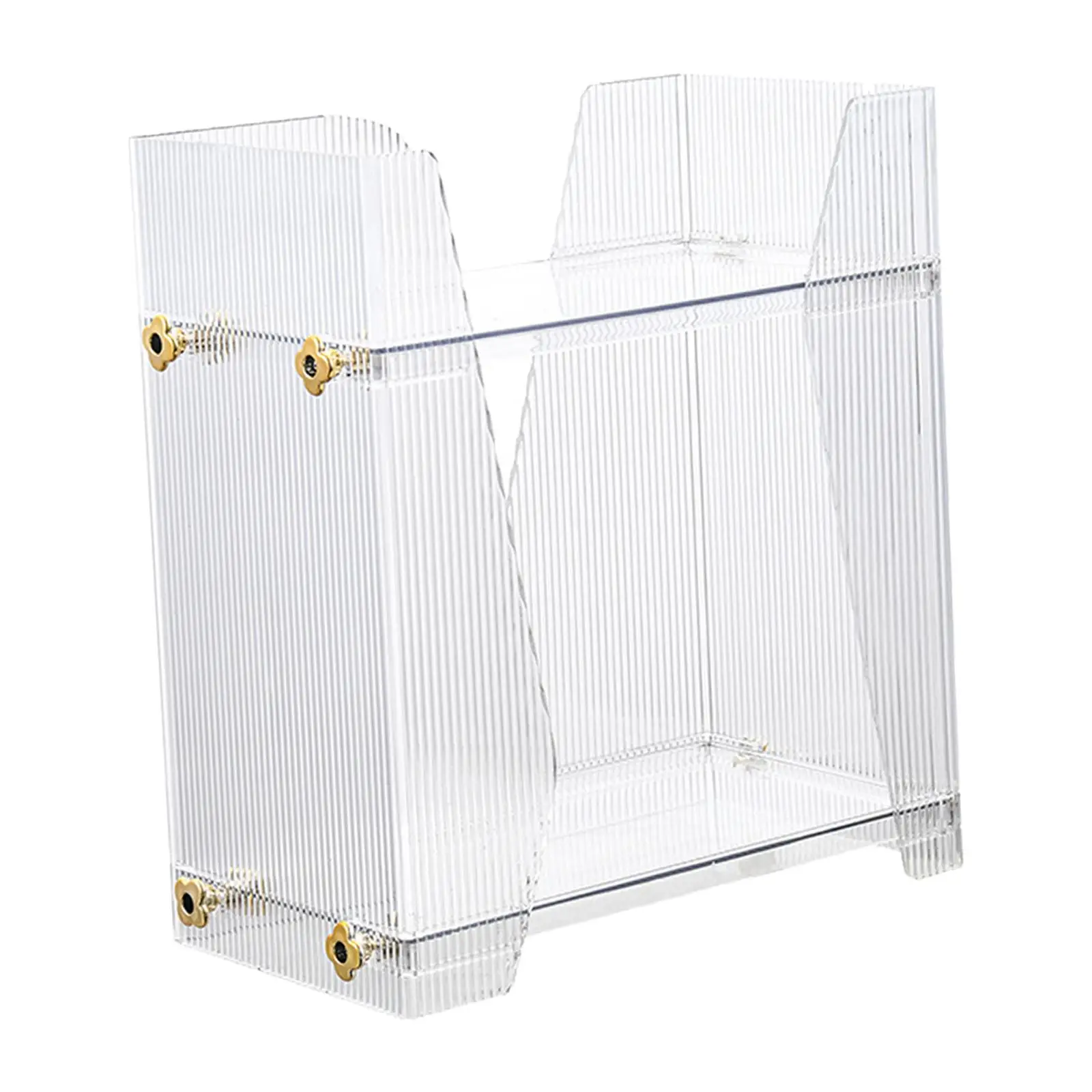 Стеллаж для хранения органайзера ванной комнаты двухъярусная полка-органайзер