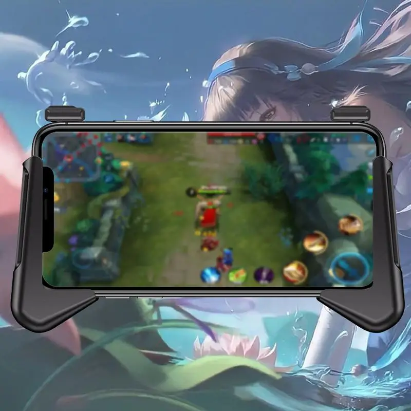 Pomocniczy uchwyt do gier mobilnych Kontroler wyzwalający Ergonomiczny gamepad smartfonów Przenośny na telefon Wyzwalacz