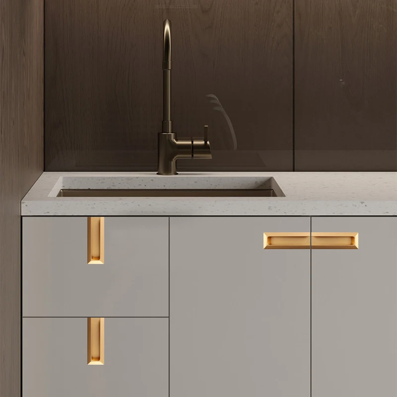 BON шкаф Встраиваемая ручка ящик скрытая кнопка углубление ручки невидимая дверь