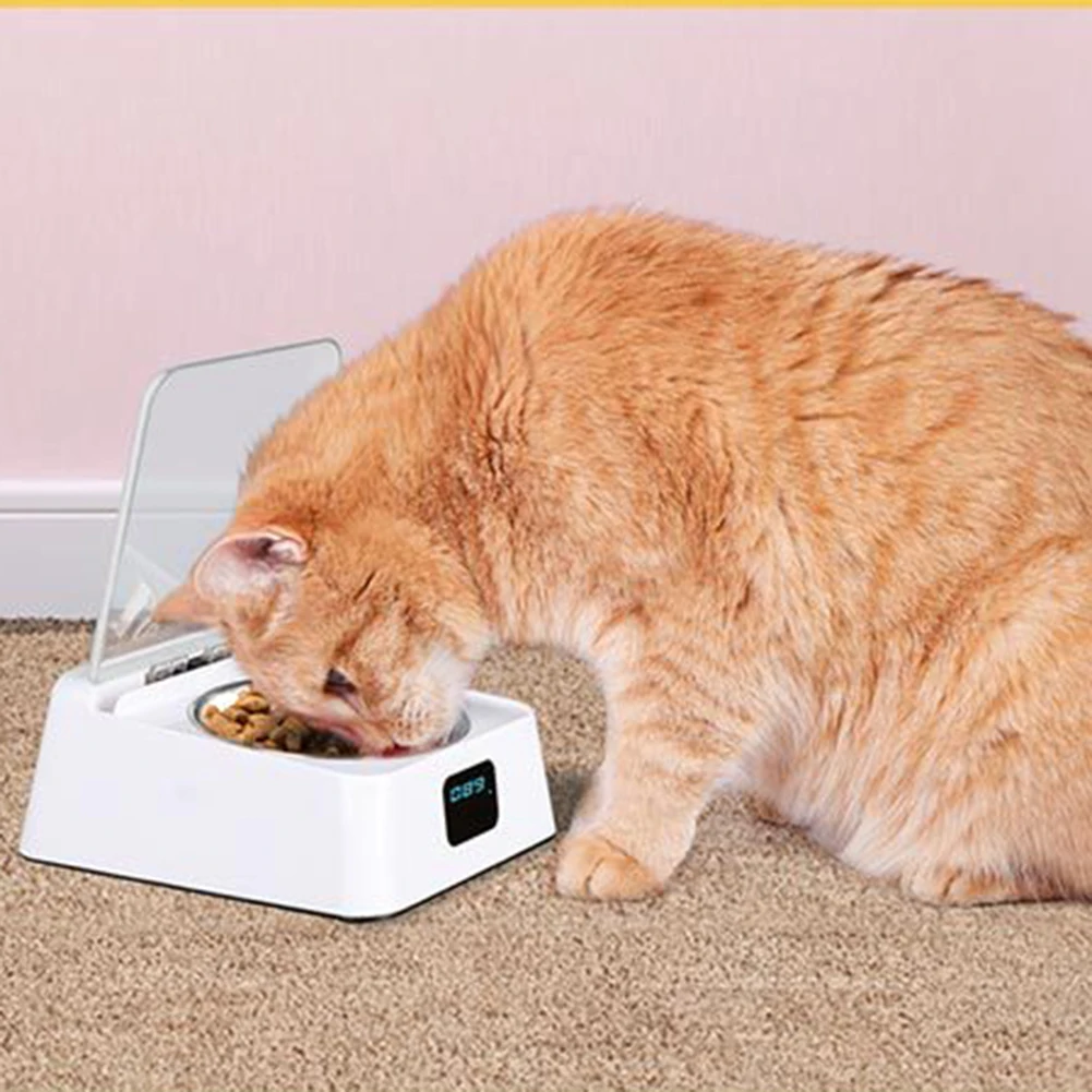 Умная автоматическая кормушка для домашних животных с USB-зарядкой