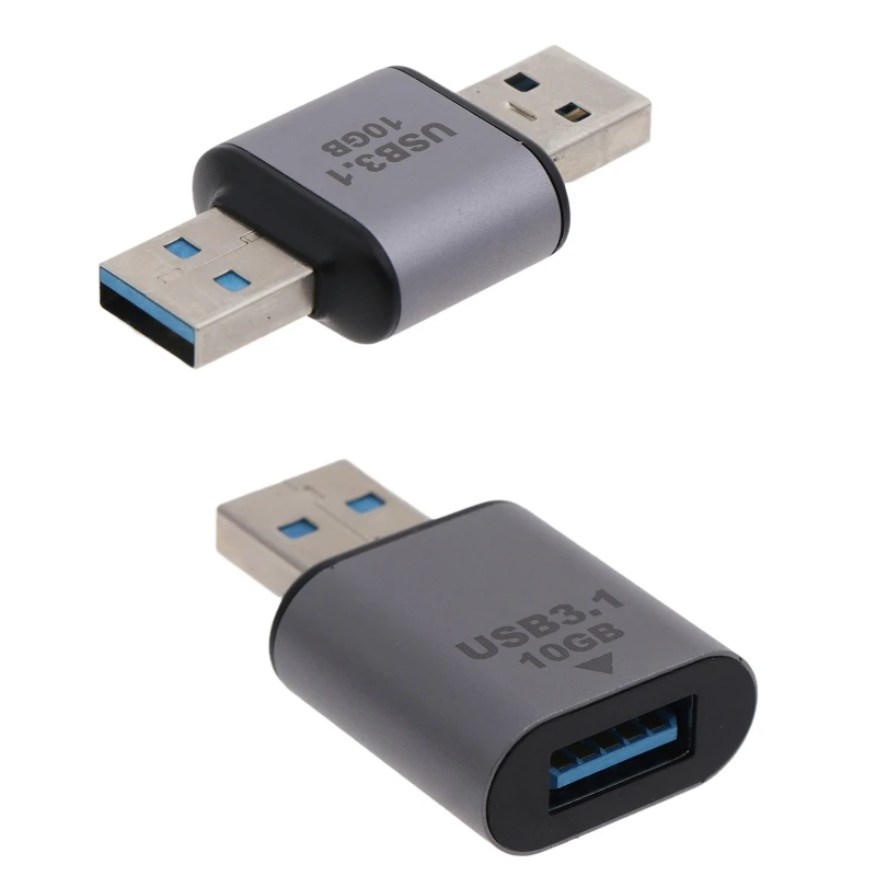 

Соединитель USB 3,0 с женским/мужским разъемами, адаптер 10 Гбит/с, соединитель USB 3,0, удлинитель, соединительный преобразователь для ноутбука