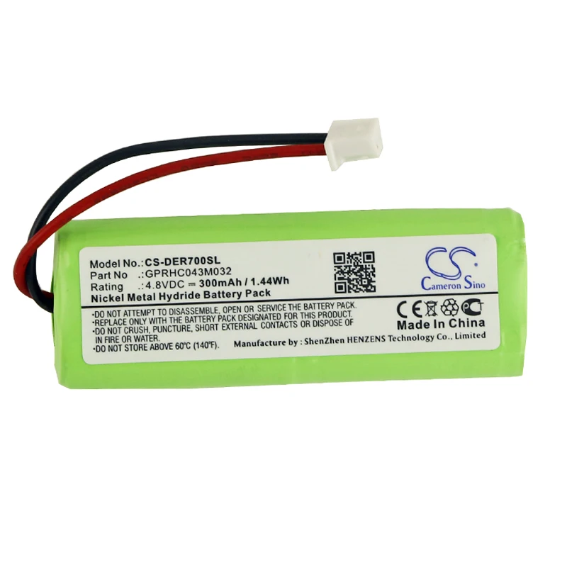 

Cameron Sino 300mAh Battery For Educator GPRHC043M032 700A Receiver 702A Receiver 800A Receiver 802A Receiver 800TS Receiver