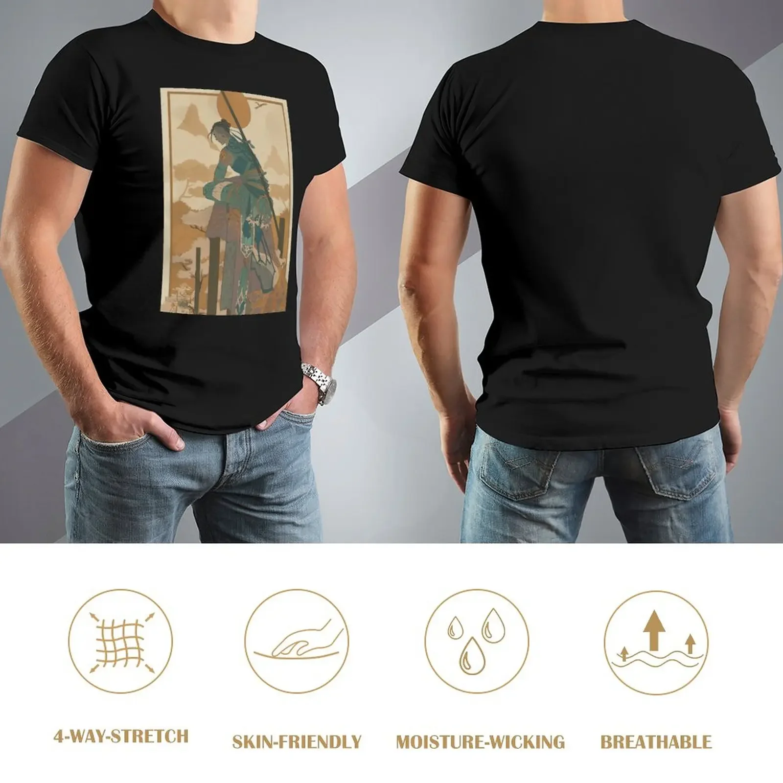 Beauview 01 футболка для мальчиков белая заготовка аниме мужчин