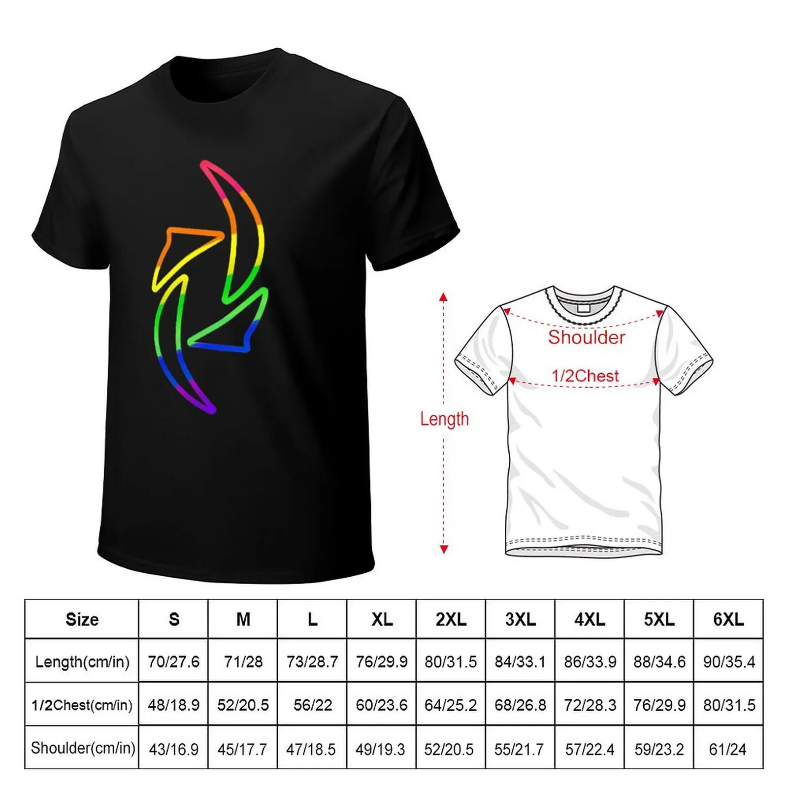 Фото Футболка Halestorm Pride 2022, мягкая повседневная хлопковая футболка с короткими рукавами №2