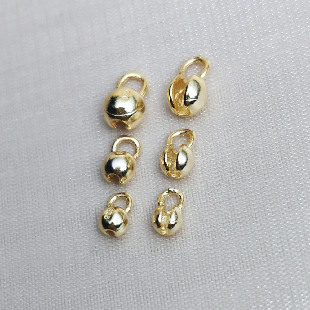 Обжимные застежки для браслетов и ожерелий 10 шт. | Украшения аксессуары