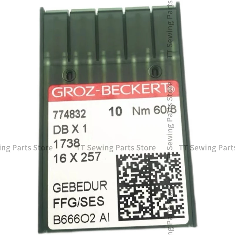 100 шт. DBX1 DB*1 термостойкие иглы немецкие Groz-Beckert с золотым титановым покрытием