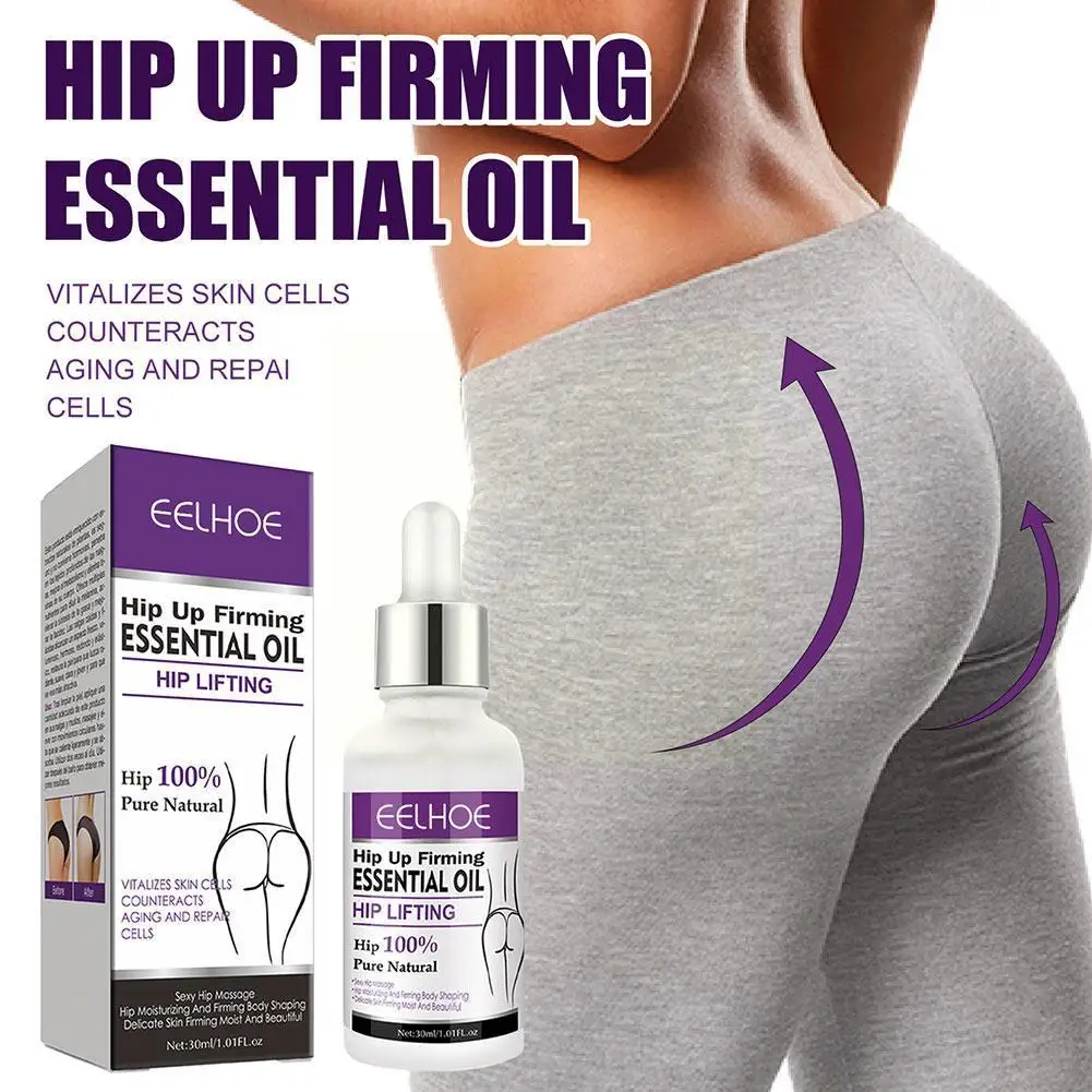 

30ml Hip Lift Essential Oil Hip Curve Massage Moisturizing Beautify Buttocks Butto And Treatment Firming Plump And Essentia U0G7