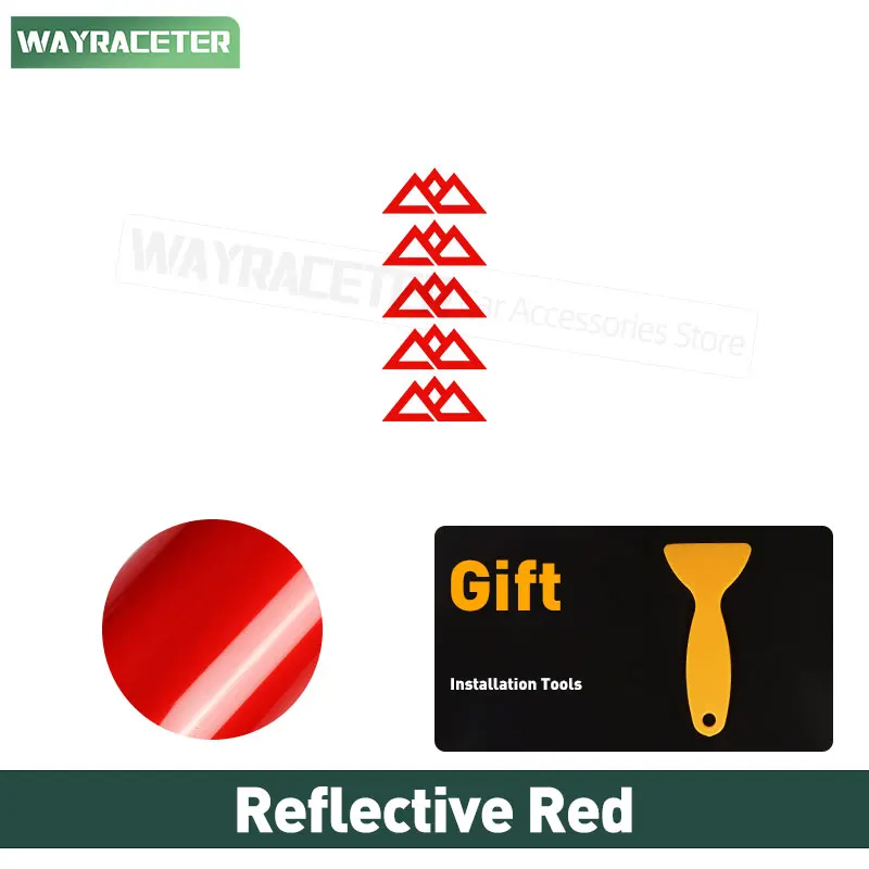 5 шт. автомобильные шины, наклейка на обод из сплава, светоотражающая виниловая наклейка для Ford Explorer U625 2020 2021 2022 2023, аксессуары Timberline