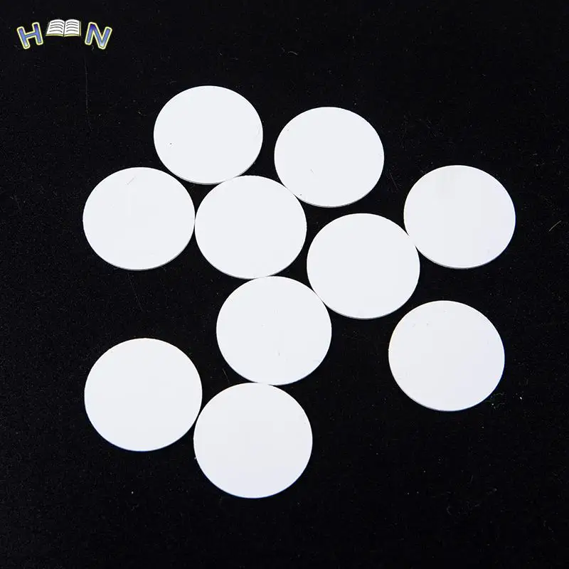 Бирки круглые 13 56 МГц из ПВХ 10 шт