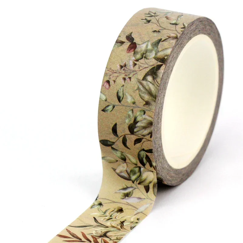 

Декоративная винтажная лента из крафт-бумаги GREATHOPE WASHI TAPE 10 м