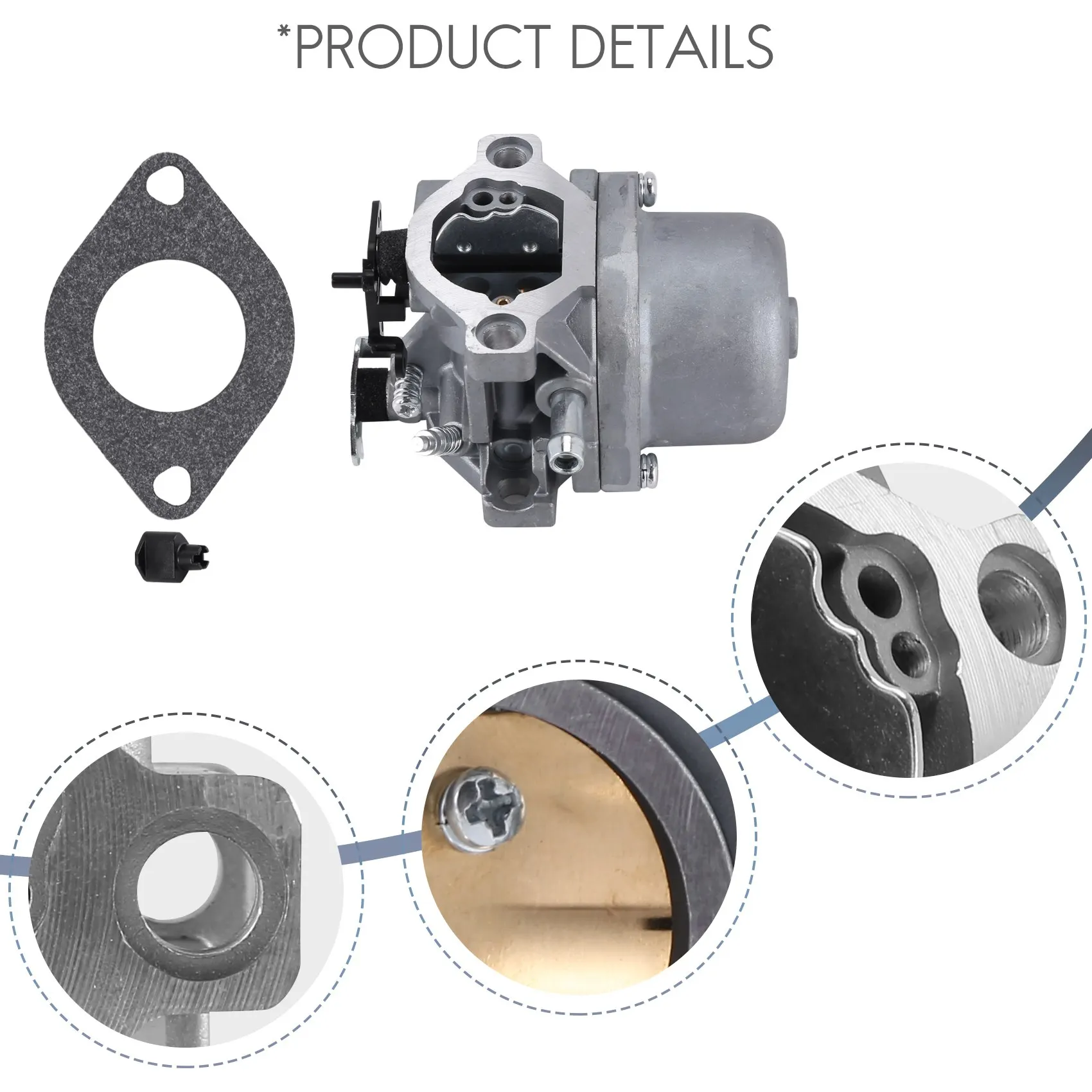 Карбюратор ДЛЯ Briggs &amp Stratton 799728 заменяет 498027 495706 494502 494392 498134 499161 496592 498231 286702