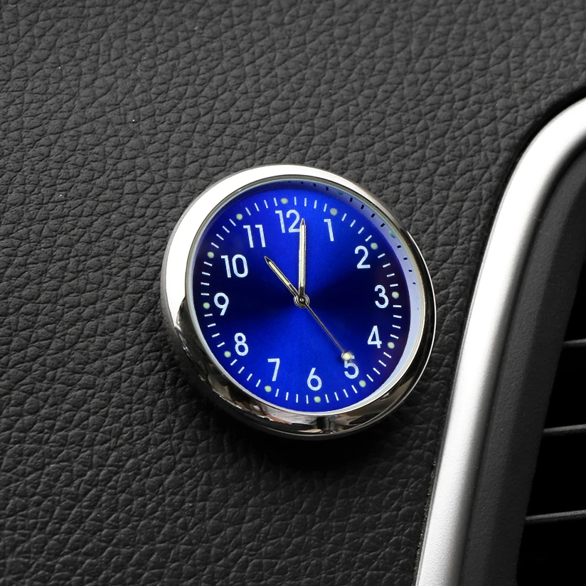 Автомобильные часы светящиеся мини-часы с внутренней наклейкой для Mazda 2 3 5 6 |