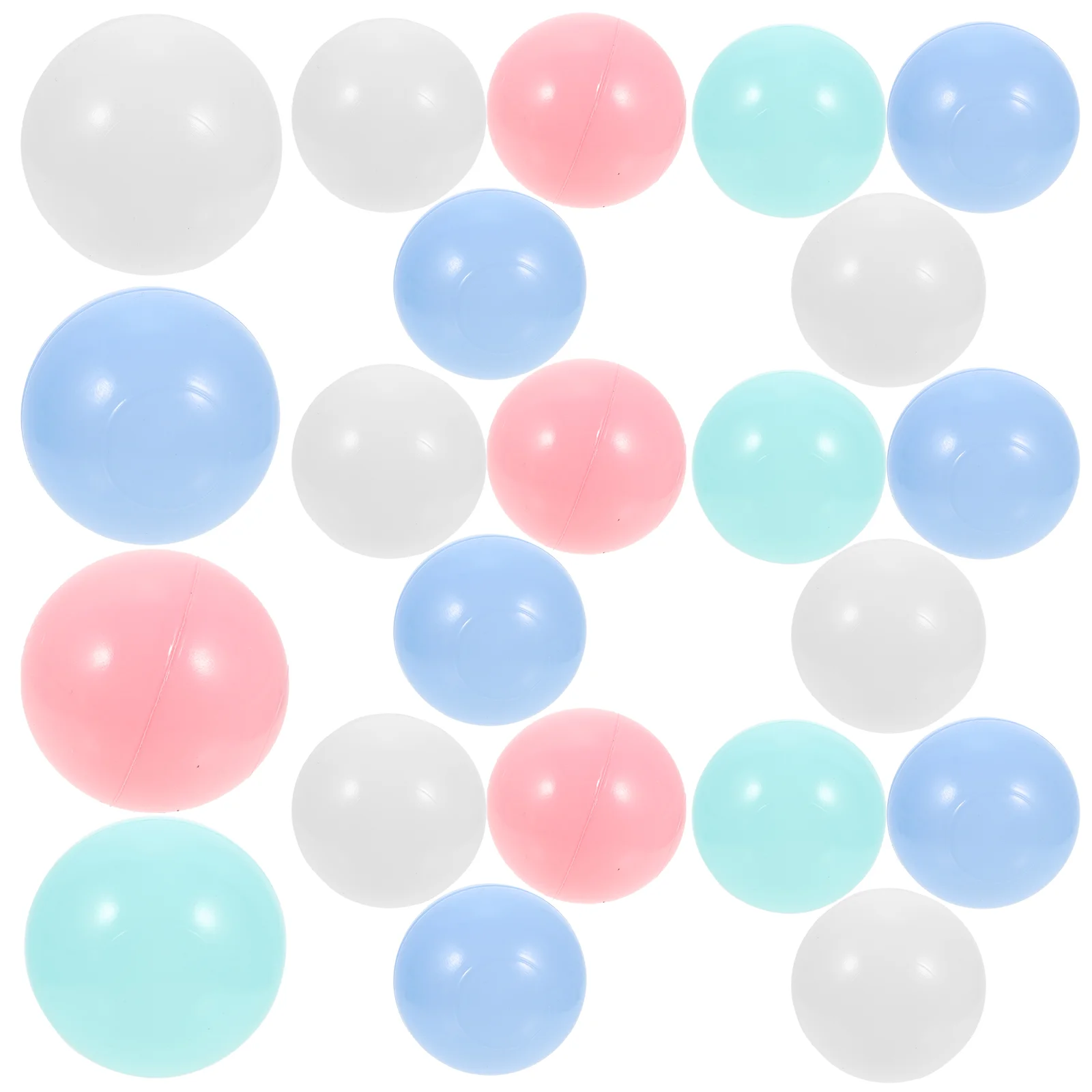 

50 шт., детский игровой мяч (случайный цвет)